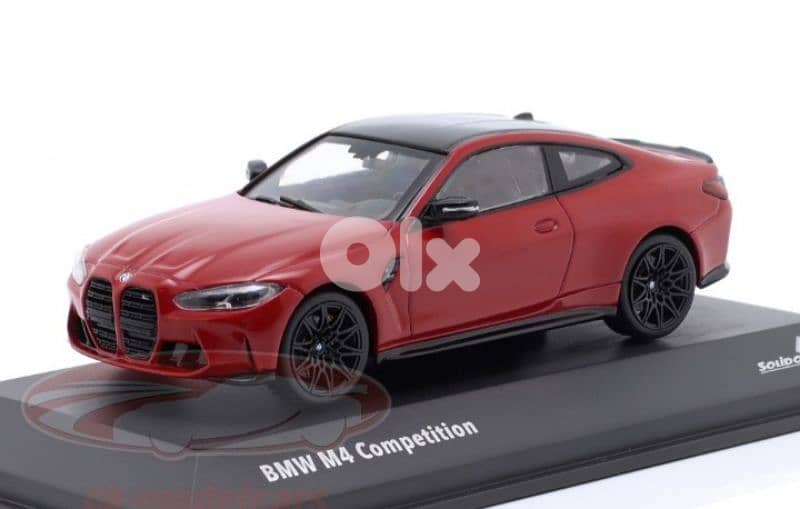 BMW M4 (G82) Competition diecast car model 1;43. 1