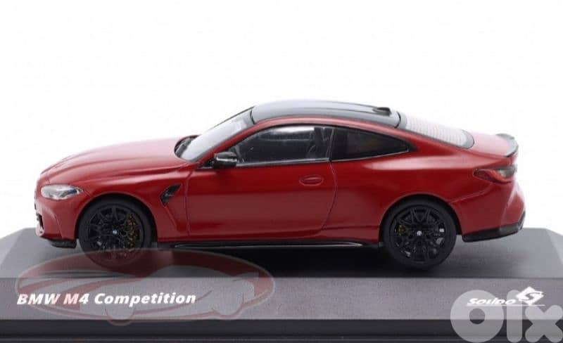 BMW M4 (G82) Competition diecast car model 1;43. 2