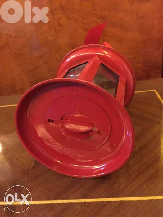 فانوس للزينة معدن و زجاج 3