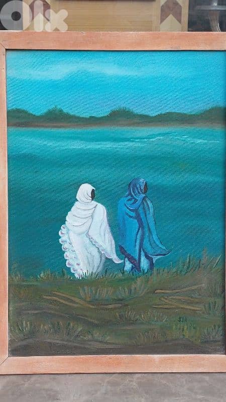 لوحة رسم زيتي 1