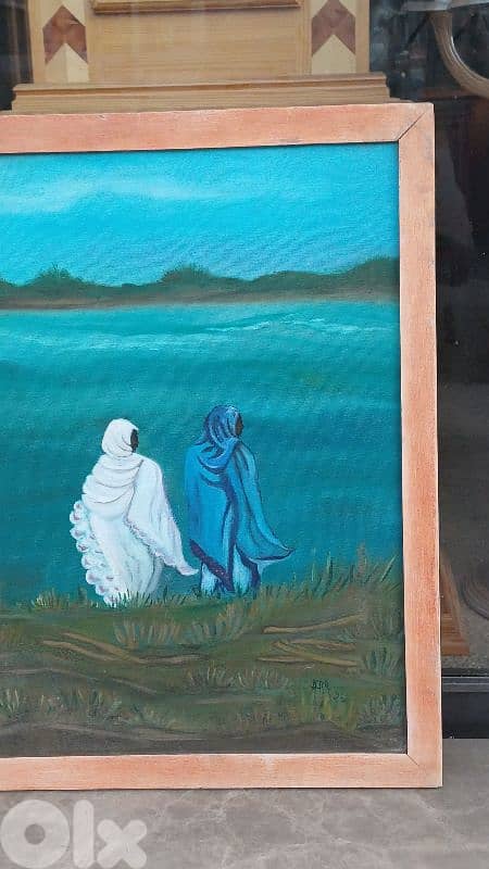 لوحة رسم زيتي 2