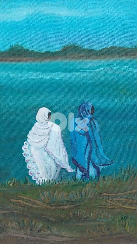 لوحة رسم زيتي 4