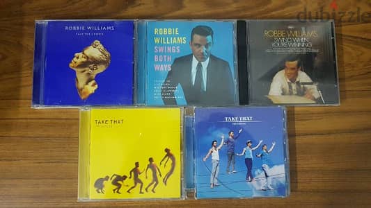 Robbie Williams Take That original albums CD