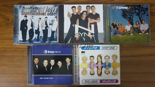 various albums CD 2000s boy band
