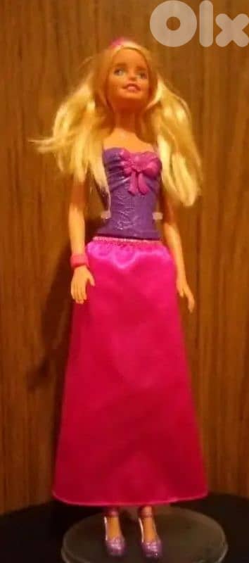 DREAMTOPIA Barbie PRINCESS Mattel2018 Great doll +skirt+crown+shoes=22 3
