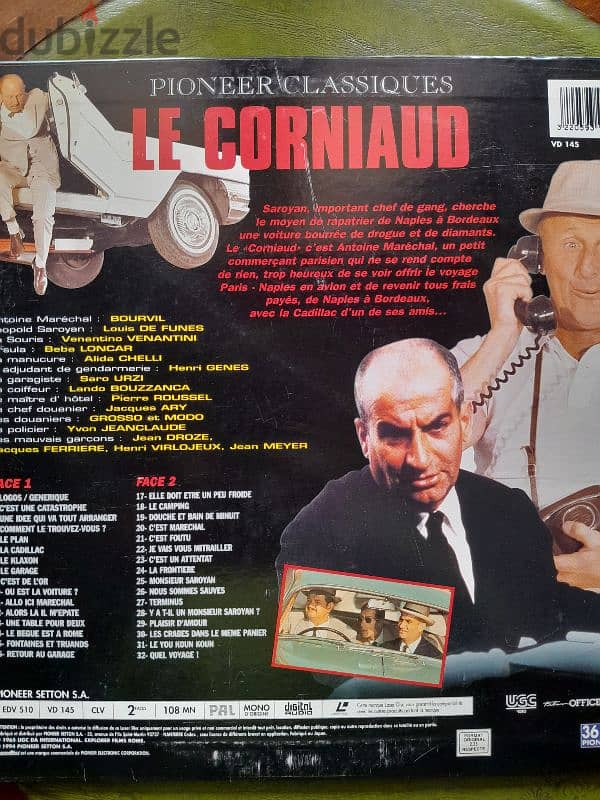 Vintage 1965 Rare LE CORNIAUD  Louis de Funes/Bourvil 1