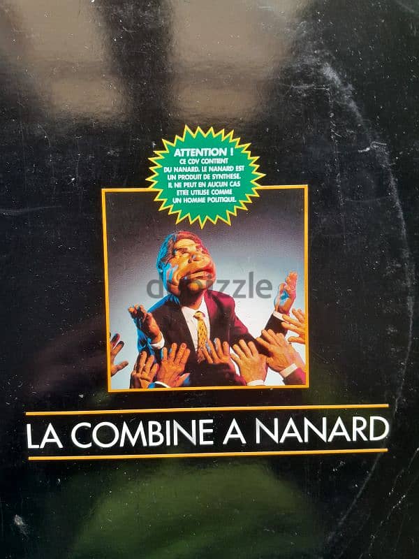Laser Disc "Les Guignols de l'Info" Vol. 5 & 6 - Canal + Video 1994 2
