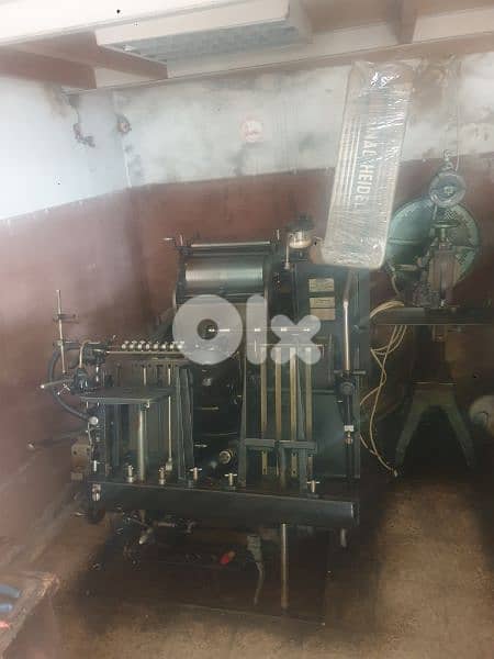 عدة مطبعة صناعة المانية للبيع 2