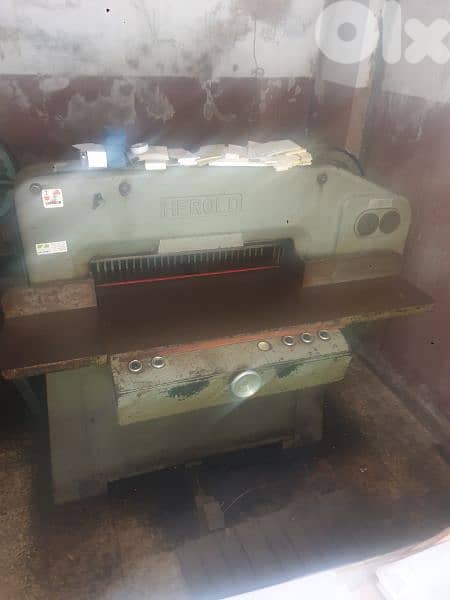 عدة مطبعة صناعة المانية للبيع 7