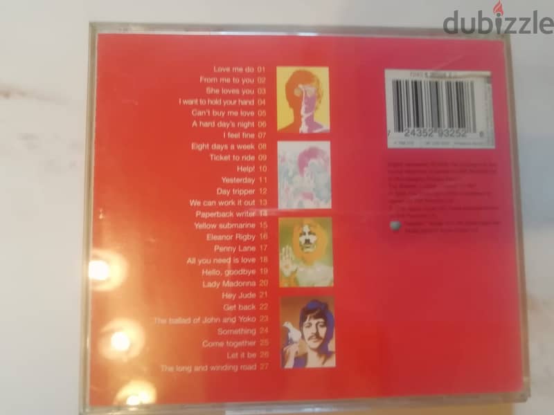 The Beatles – 1 CD compilation best of 1