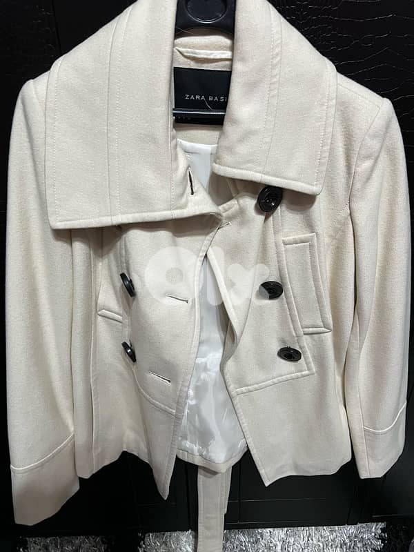 Cream Coat 1
