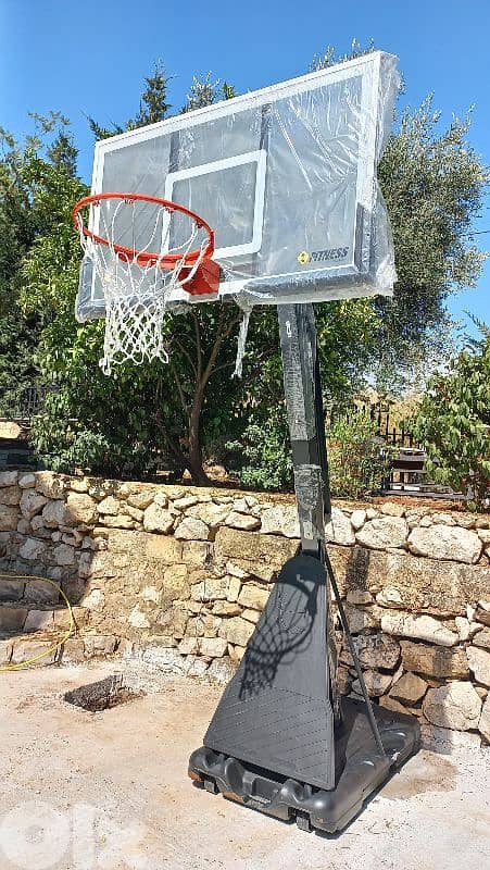 Now 480$ was 590$ movable basketball hoop (140x80cm)) 0