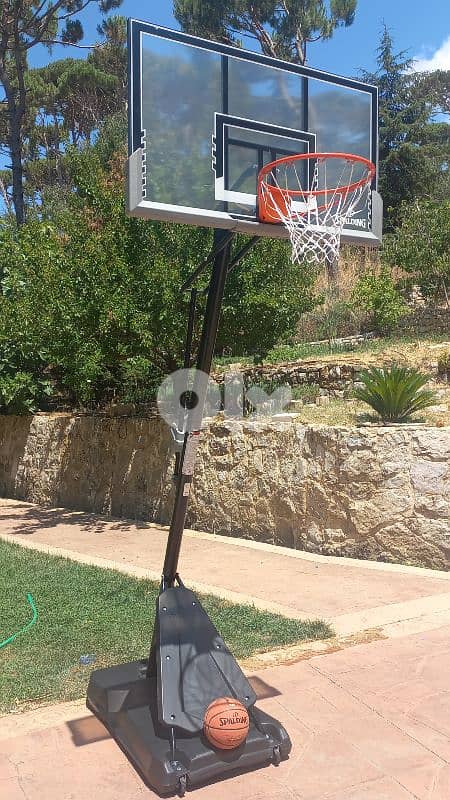 Now 380$ Was 480$ movable hoop basketball stand 0