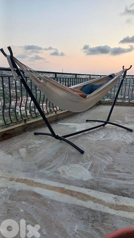 Now 50$ Was 80$ hammock + stand 0