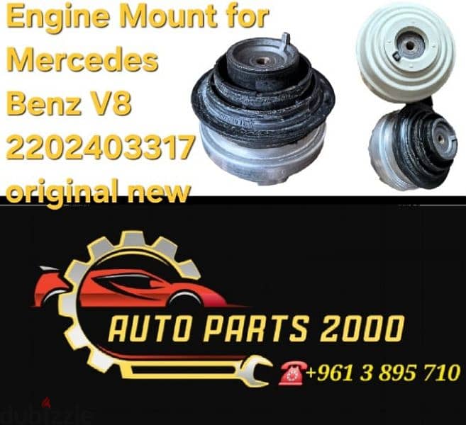 Engine Mount for Mercedes Benz V8 2202403317 original new 0