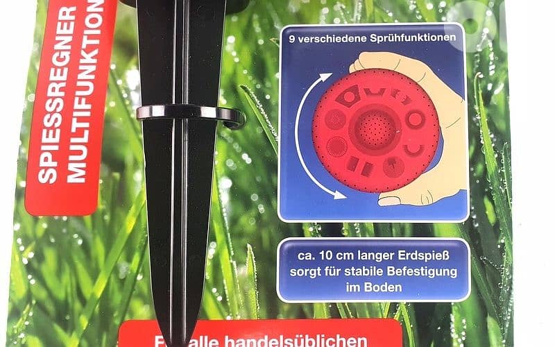 Carrera garden sprinkler 1