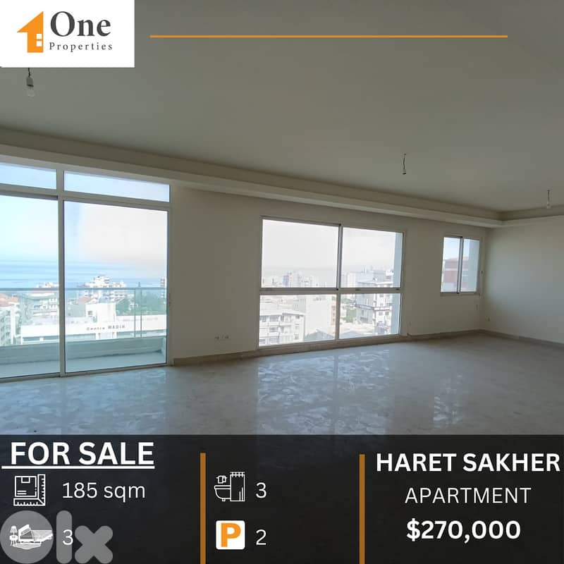 APARTMENT FOR SALE IN HARET SAKHER 0