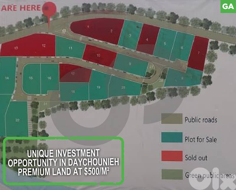 Prime Investment Opportunity in Daychounieh/ديشونية REF#GA120944 0