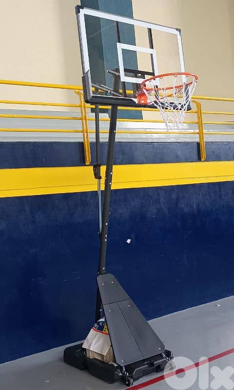 Now 280$ was 380$ movable basketball stand hoop ((120cm x 80cm)) 0
