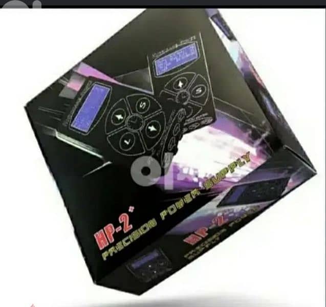 HP2 Hurricane Digital Dual Tattoo Power Supply PRO Fountain Source 8