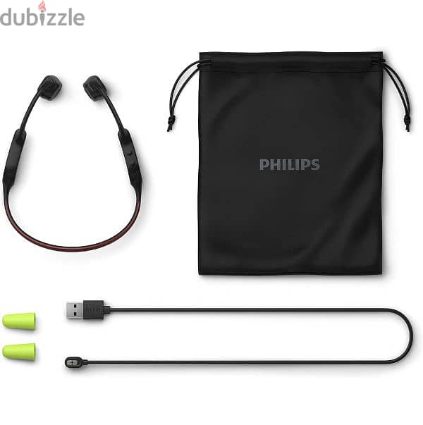 Philips Audio TAA7607BK/00 Open-ear Wireless Sports Headphones, IP66 7