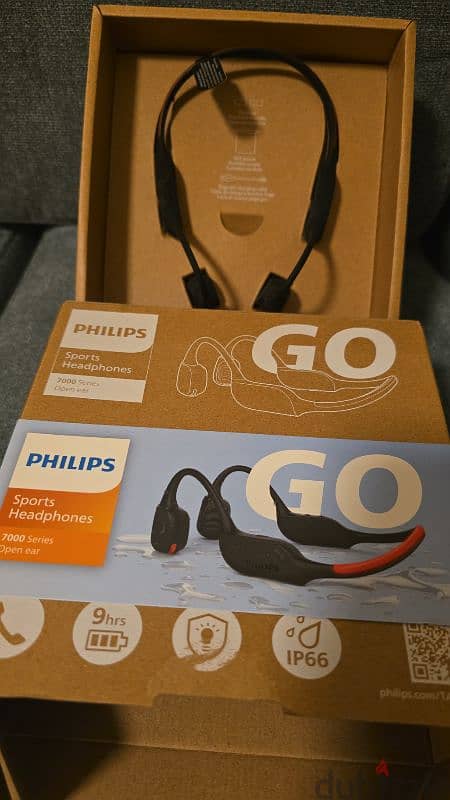 Philips Audio TAA7607BK/00 Open-ear Wireless Sports Headphones, IP66 8