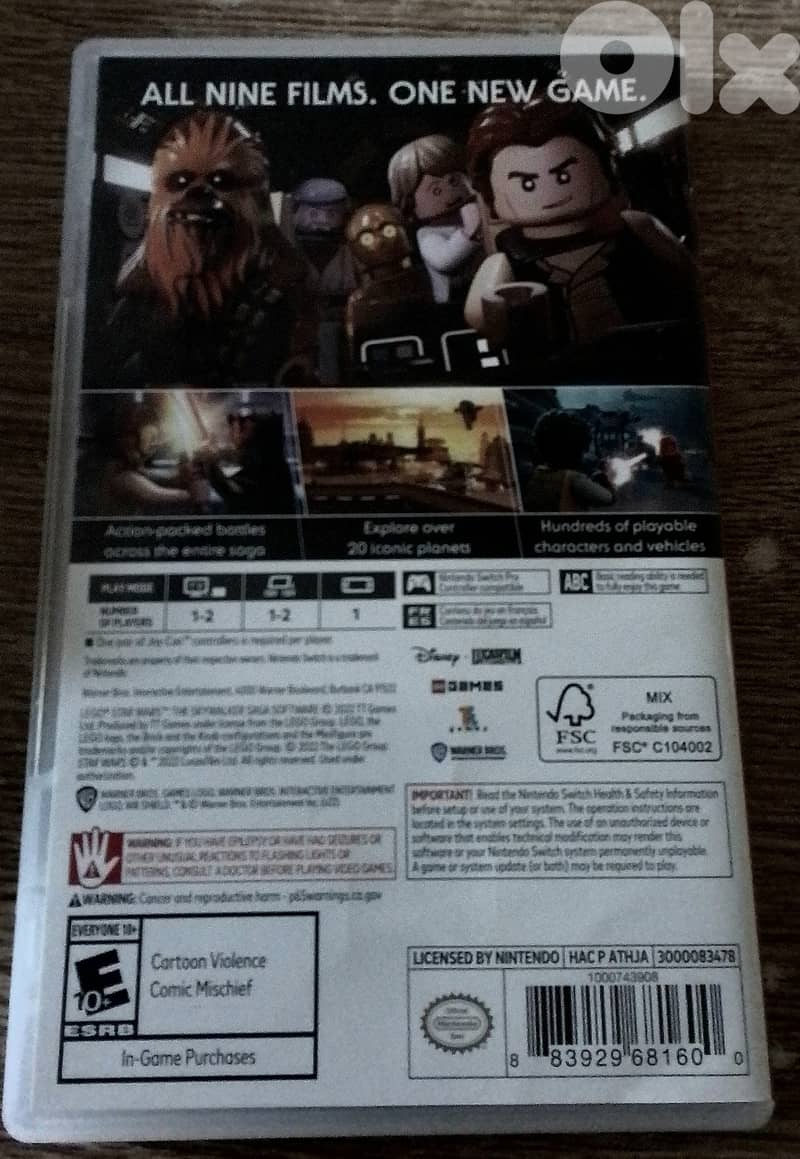 Lego Star Wars for Switch 1