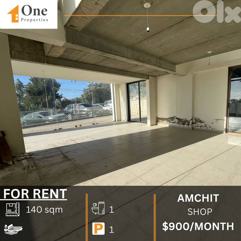 DUPLEX SHOP FOR RENT IN AMCHIT 0