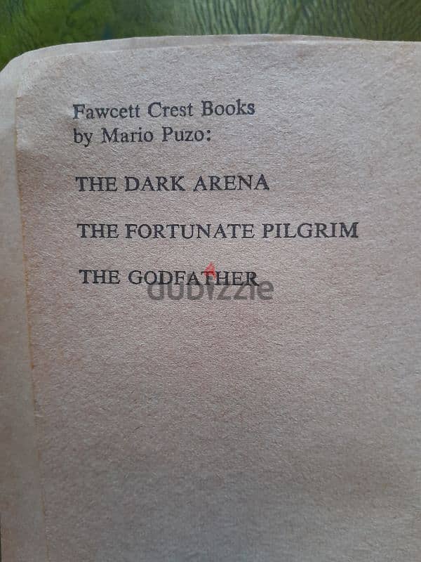 The Fortunate Pilgrim by Mario Puzo First 1st Edition 1964 RARE 2