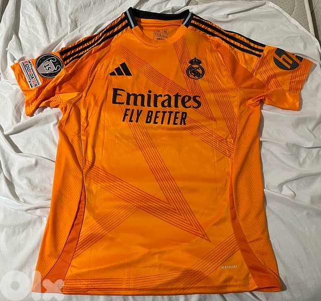 Real madrid away kit 24/25 Marcelo celebration 2