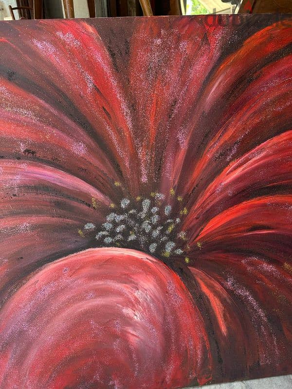 tableau madern salon 120cmx90cm peintureتابلو رسم يدوي اللوان رائعة 3