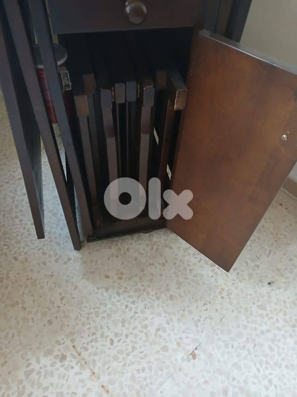 wooden expandable table 1