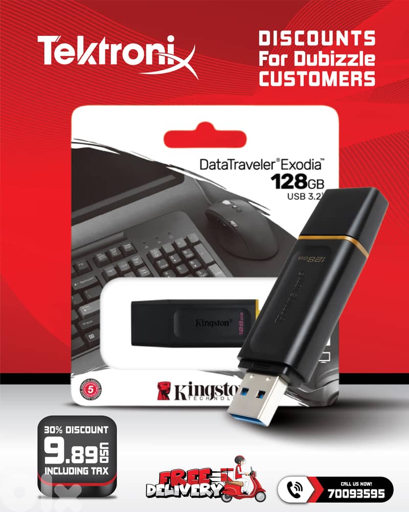 Kingston DataTraveler Exodia 64GB - 128GB - 256GB USB 3.2 Flash Drive 1