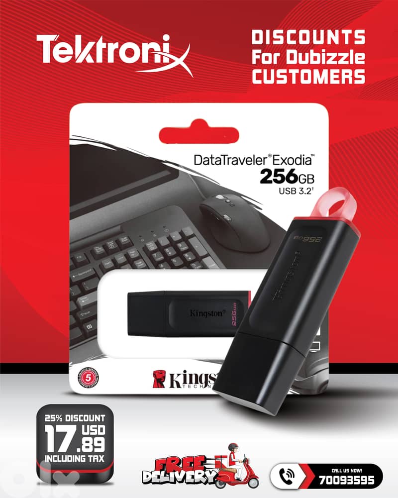 Kingston DataTraveler Exodia 64GB - 128GB - 256GB USB 3.2 Flash Drive 2