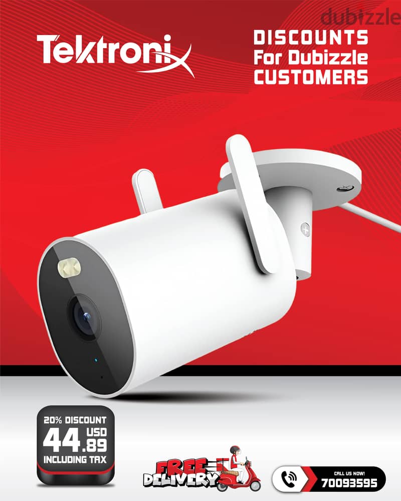 Xiaomi AW300 3MP Outdoor Security Camera 2K Ultra Full HD 0
