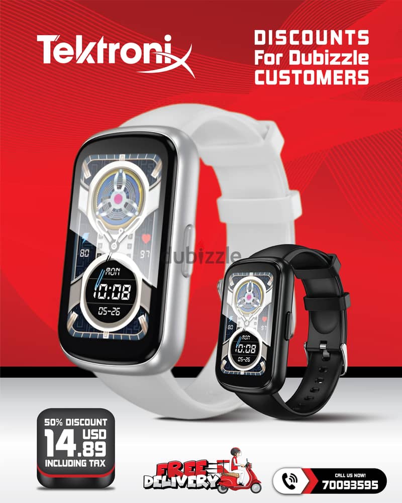 Hoco Y25 Smart Sport Watch IP67 Waterproof (White - Black) 0