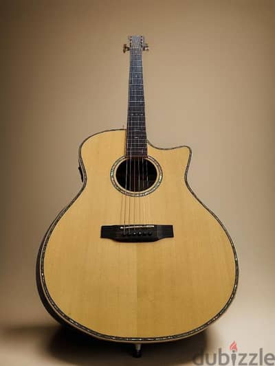 Acoustic Electric Guitar and Amplifier