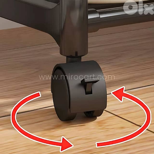 Smart Clothes & Shoe Rack – 4-Tier Storage Organizer with 360° Wheels 6