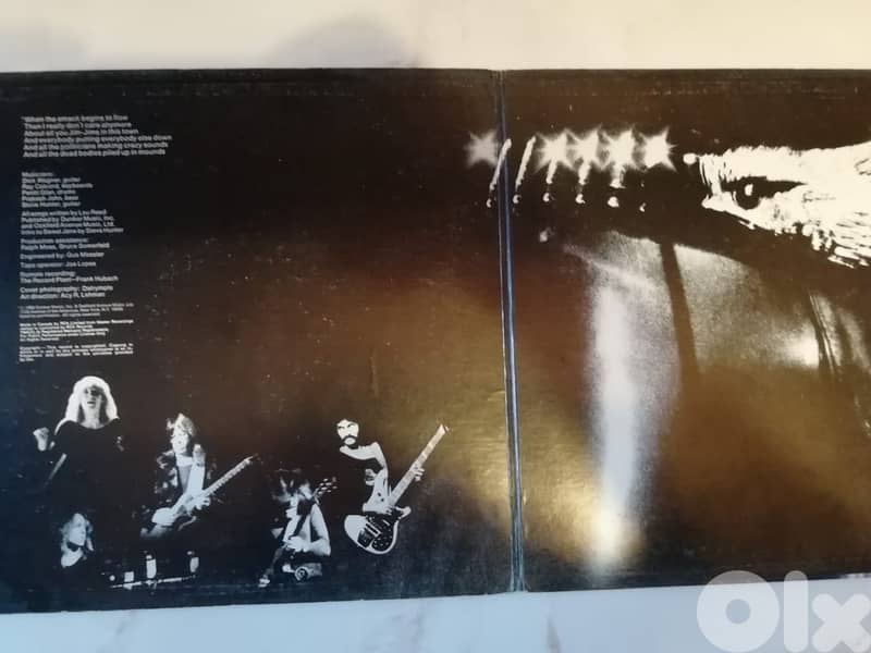 Lou Reed - rock and roll animal vinyl 1