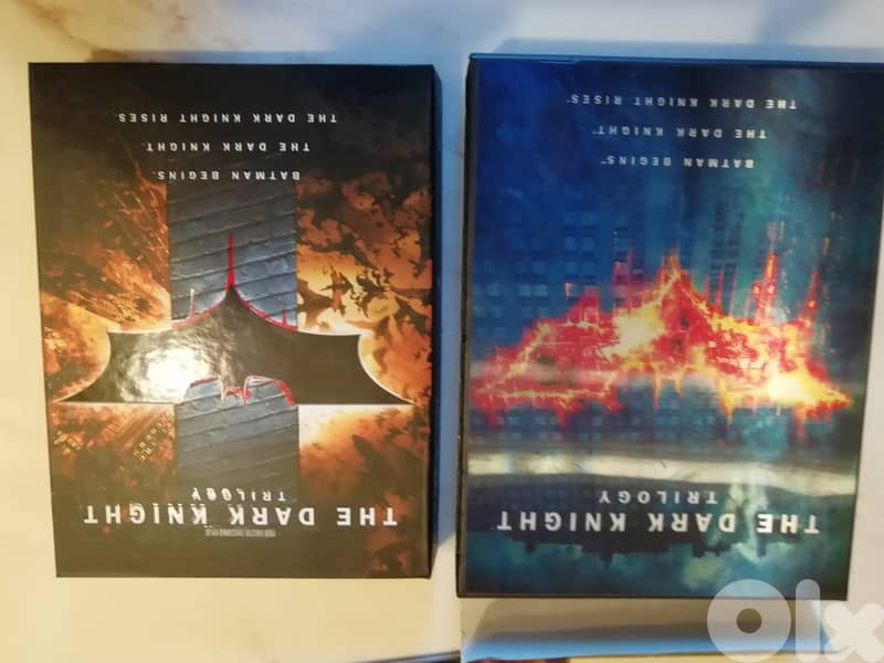 Batman The Dark Knight Trilogy DVD Limited Edition lenticular Boxset 0