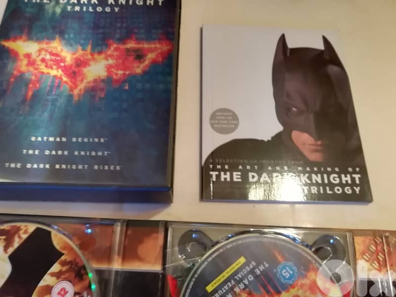 Batman The Dark Knight Trilogy DVD Limited Edition lenticular Boxset 1