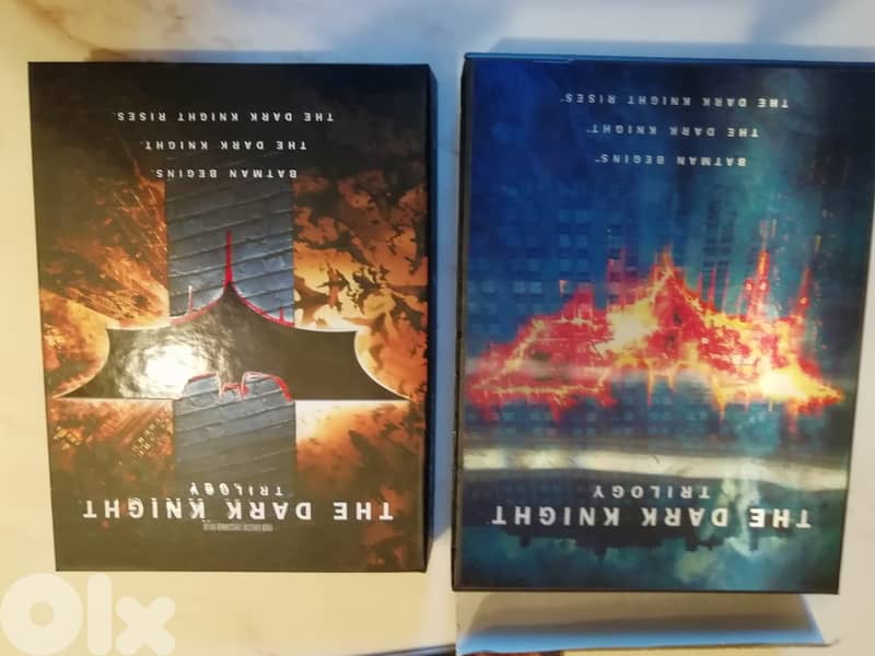 Batman The Dark Knight Trilogy DVD Limited Edition lenticular Boxset 4