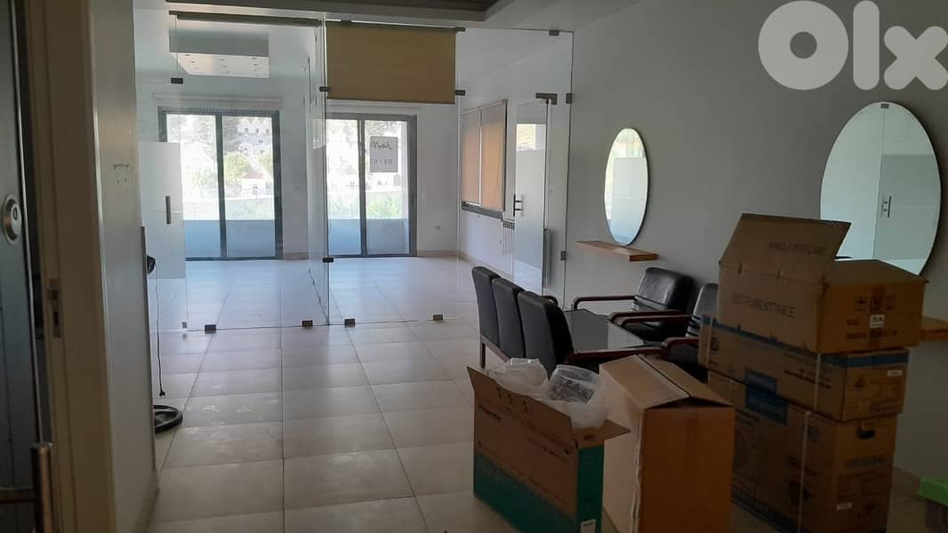 zahle boulevard office 75 sqm for rent prime location Ref#965 0