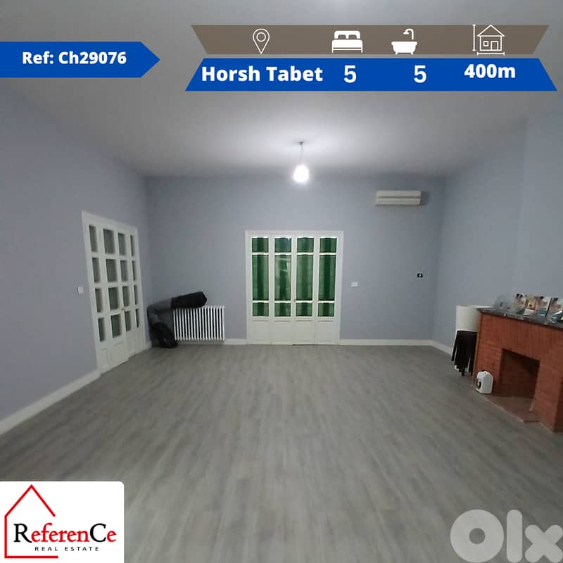 Apartment for rent in Horsh Tabet شقة للايجار في حرش تابت 0
