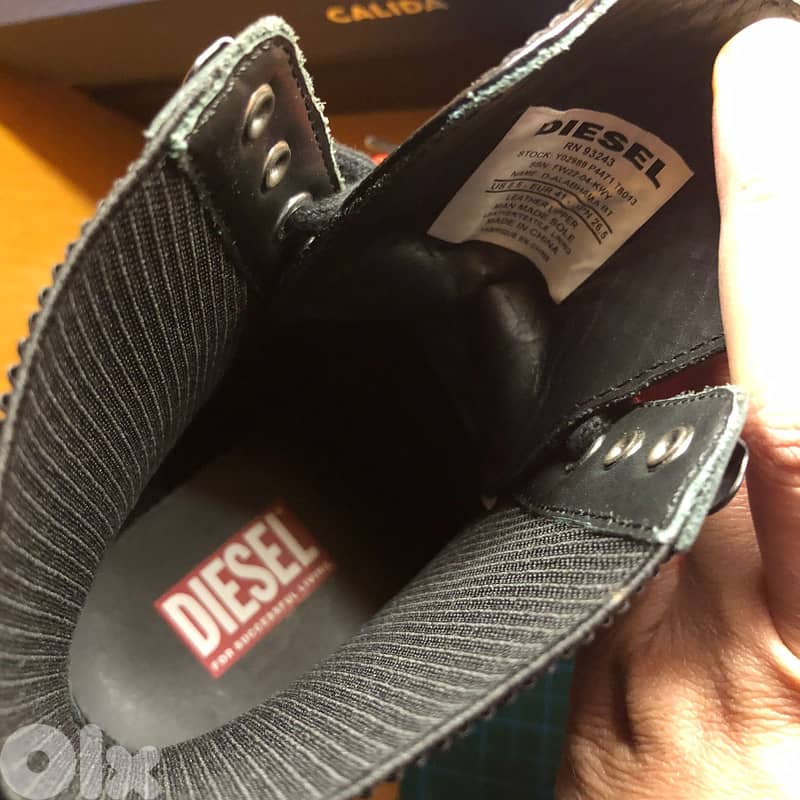 DIESEL - Black D-alabhama Bt Boots In T8013 Size 41 6