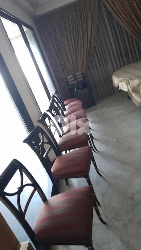 Dining room + couch + chandelier 3