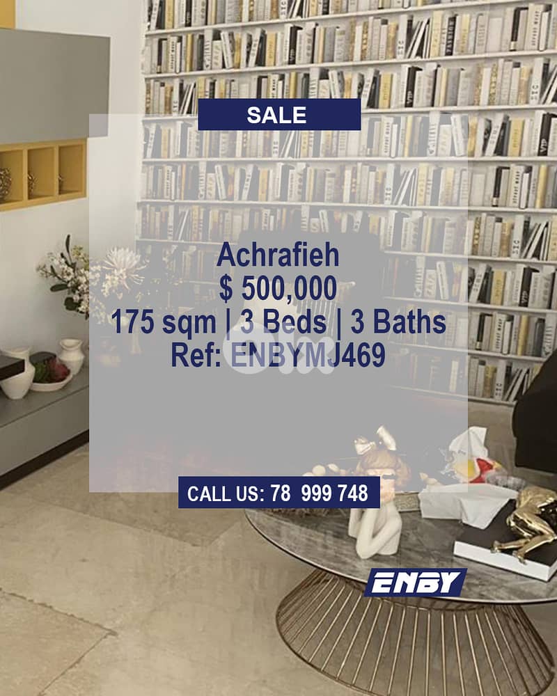 Apartment for sale in Achrafieh | Spacious | Prime Location 0