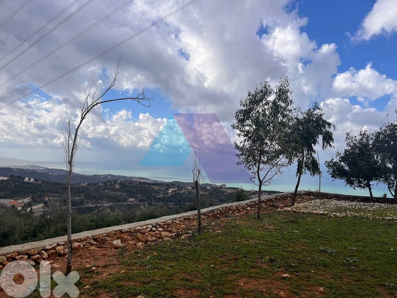 1407m2 Land+Open Mountain/Sea view for Sale in Ras Osta - رأس أسطا 2