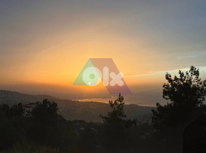 1407m2 Land+Open Mountain/Sea view for Sale in Ras Osta - رأس أسطا 3