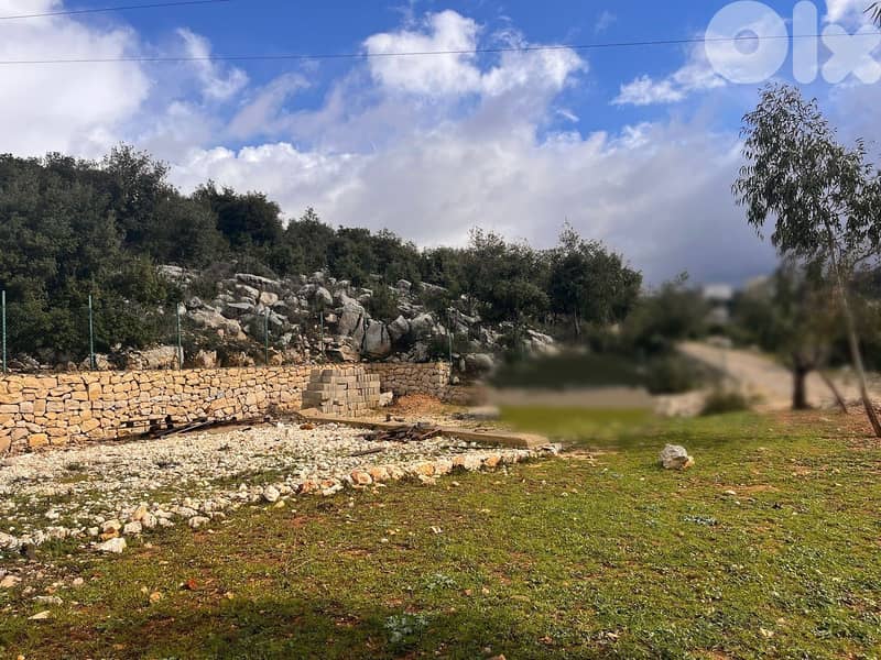 1407m2 Land+Open Mountain/Sea view for Sale in Ras Osta - رأس أسطا 4